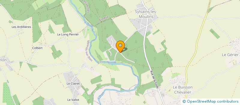 localisation de l'entreprise VIBE CLIM  GLISOLLES