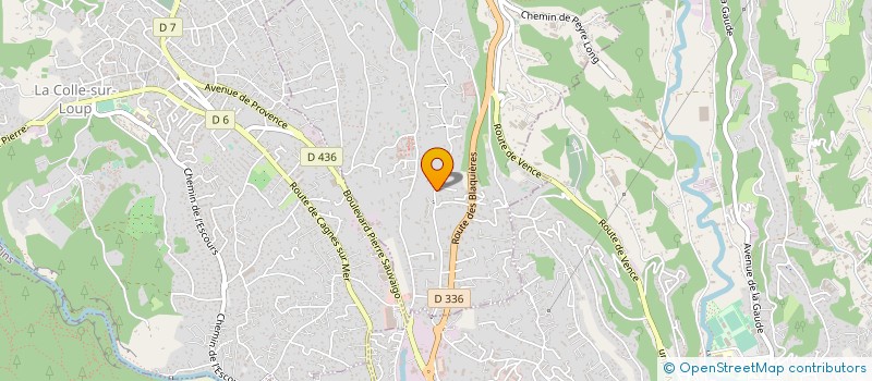 localisation de l'entreprise VIBE DISTRIBUTION à SAINT-PAUL-DE-VENCE