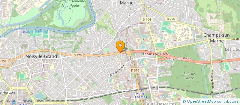 localisation de l'entreprise VIBE GROUP  NOISY-LE-GRAND