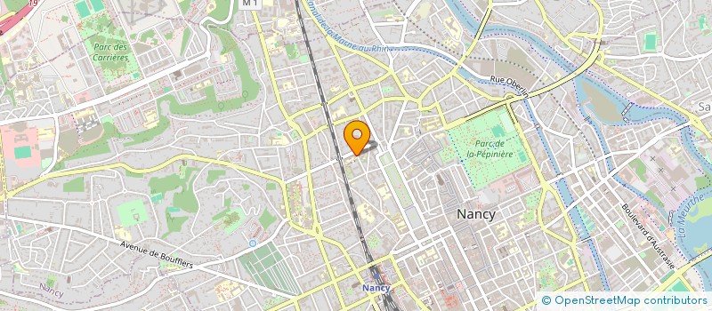 localisation de l'entreprise VIBE : VALORISATION DE L'INCLUSION ET BOOST DE L'ENTREPRENEURIAT  NANCY