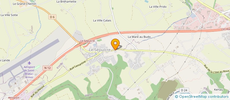 localisation de l'entreprise VIBEM à PLERIN
