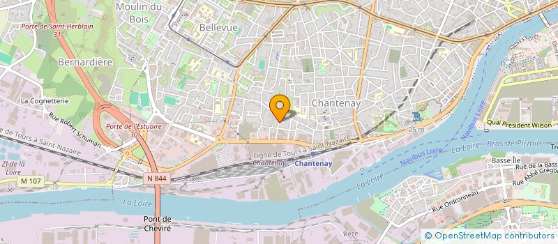 localisation de l'entreprise VIBEO PARTICIPATIONS à NANTES