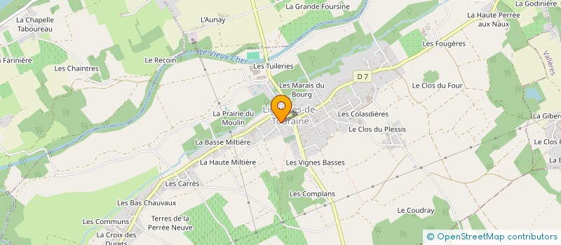 localisation de l'entreprise VIBERT  LIGNIERES-DE-TOURAINE