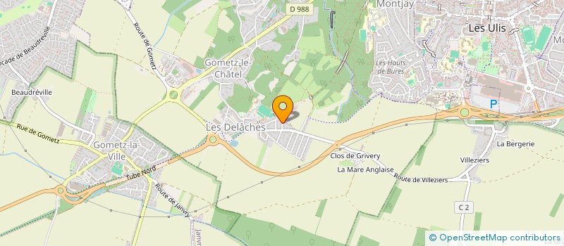 localisation de l'entreprise VIBES  GOMETZ-LE-CHATEL