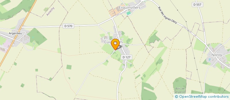 localisation de l'entreprise VIBES HOSTING  CUIGNIERES