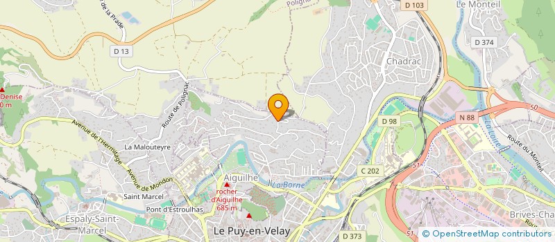 localisation de l'entreprise VIBEYNAQUE à AIGUILHE