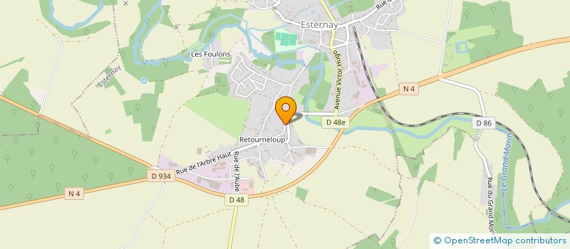 localisation de l'entreprise VIBIEN  ESTERNAY