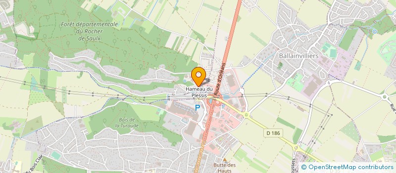 localisation de l'entreprise VIBO SAS à SAULX-LES-CHARTREUX