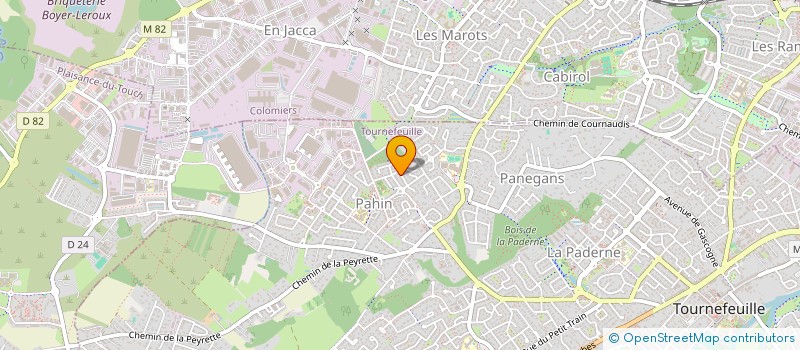 localisation de l'entreprise VIBRA'SON  TOURNEFEUILLE