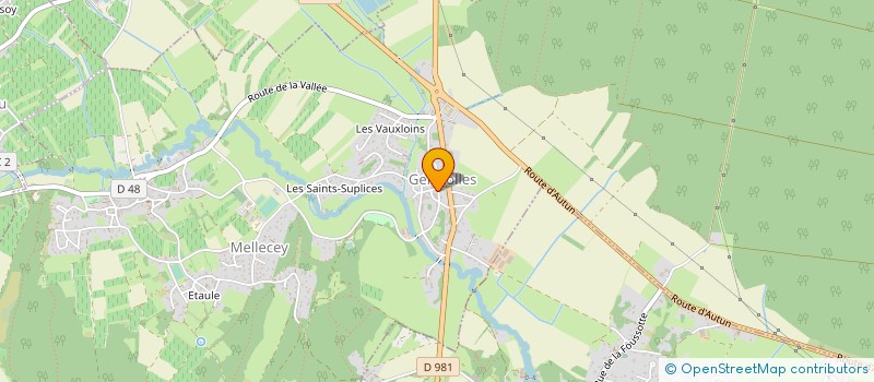 localisation de l'entreprise VIBRAFLOOR  DRACY-LE-FORT