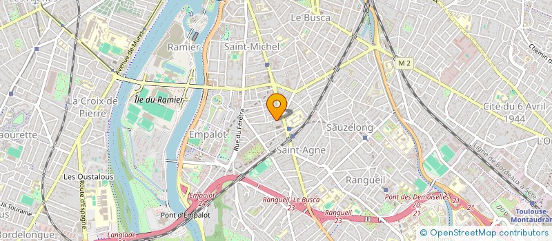 localisation de l'entreprise VIBRASON  TOULOUSE