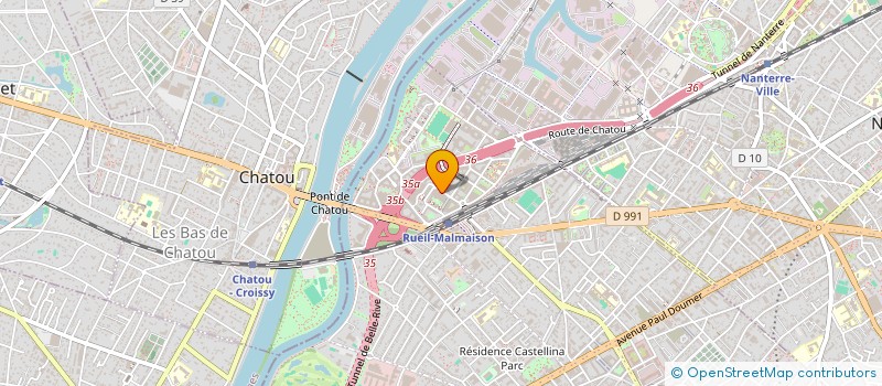 localisation de l'entreprise VIBRATIO à RUEIL-MALMAISON