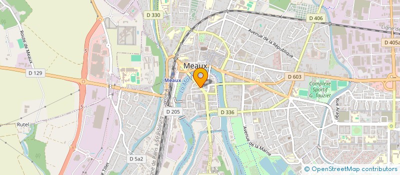 localisation de l'entreprise VIBRATION à MEAUX