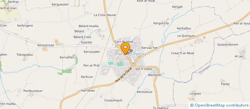 localisation de l'entreprise VIBRATION EDITIONS  PLONEVEZ-PORZAY