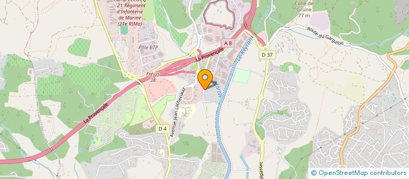 localisation de l'entreprise VIBRATION OF LOVE à FREJUS