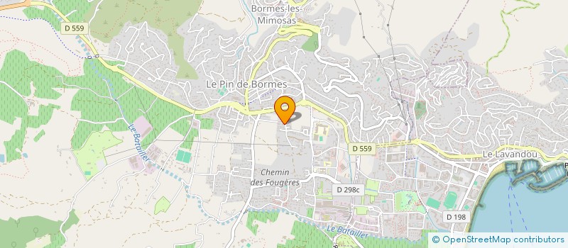 localisation de l'entreprise VIBRATION RECORDS  BORMES-LES-MIMOSAS