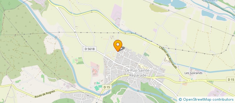localisation de l'entreprise VIBRATIONPIXEL à LE PUY-SAINTE-REPARADE