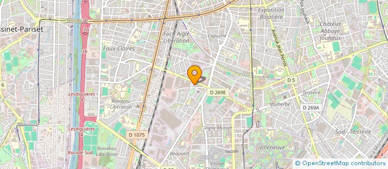 localisation de l'entreprise VIBRATIONS  GRENOBLE