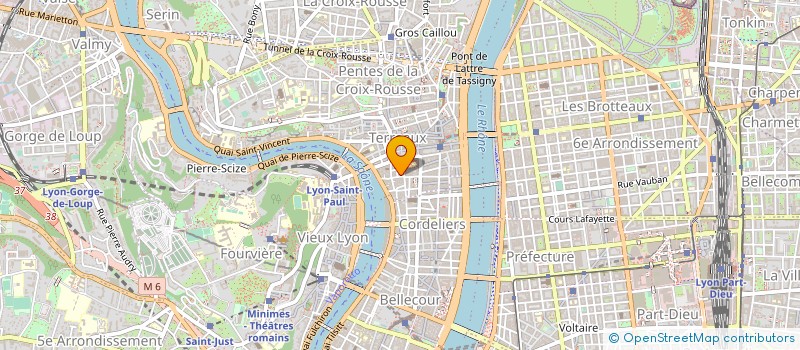 localisation de l'entreprise VIBRATIONS COMPOSEES à LYON