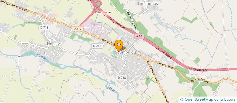 localisation de l'entreprise VIBRATIONS CREATIVES  SOUMOULOU