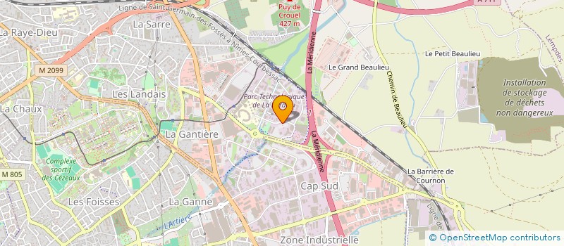 localisation de l'entreprise VIBRATIONS DE PUY-DE-DOME  CLERMONT-FERRAND