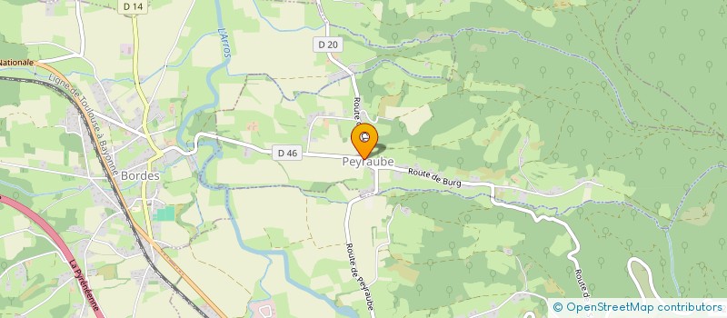 localisation de l'entreprise VIBRATIONS NOMADES  PEYRAUBE