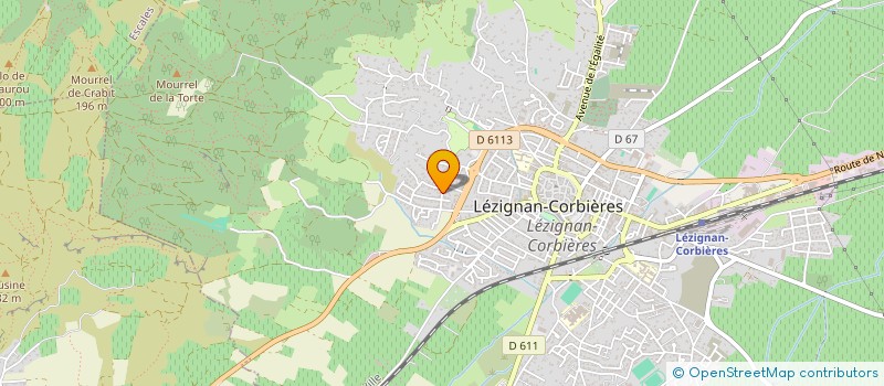 localisation de l'entreprise VIBRATIONS PICTURALES DU PAYS CATHARE à LEZIGNAN-CORBIERES