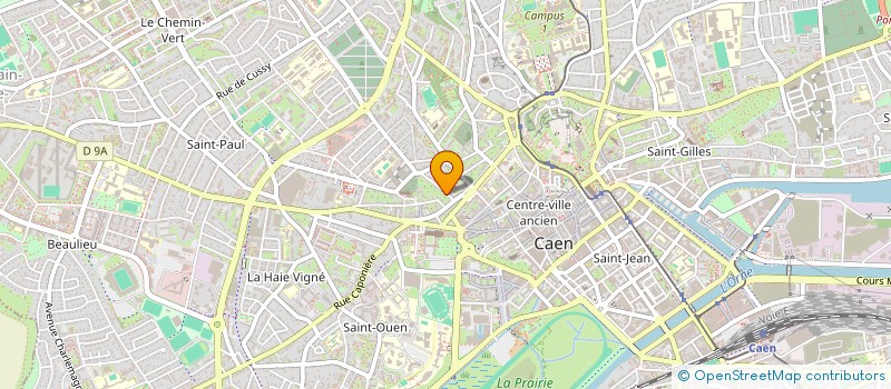 localisation de l'entreprise VIBRATO à CAEN
