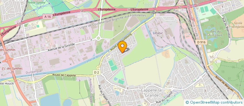 localisation de l'entreprise VIBRAZION  CAPPELLE-LA-GRANDE