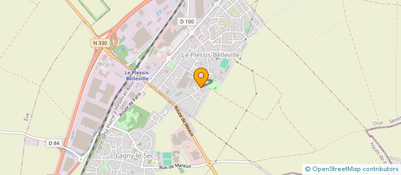 localisation de l'entreprise VIBREZ VOIX  LE PLESSIS-BELLEVILLE