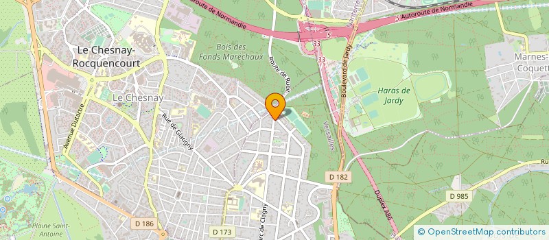 localisation de l'entreprise VIBRION IMMOBILIER à VERSAILLES
