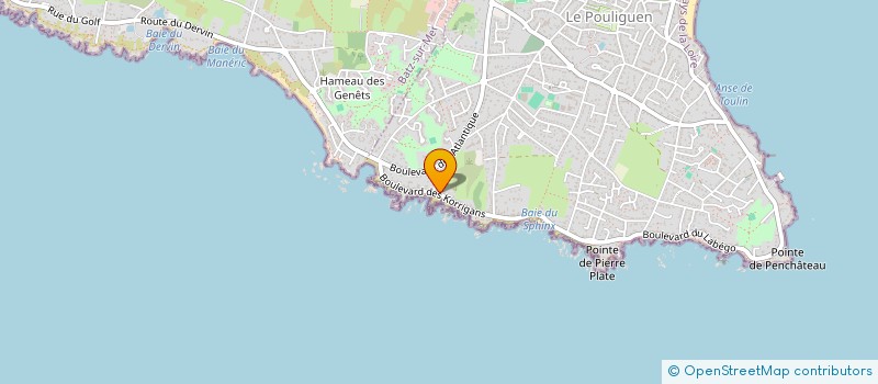 localisation de l'entreprise VIC 44  LE POULIGUEN