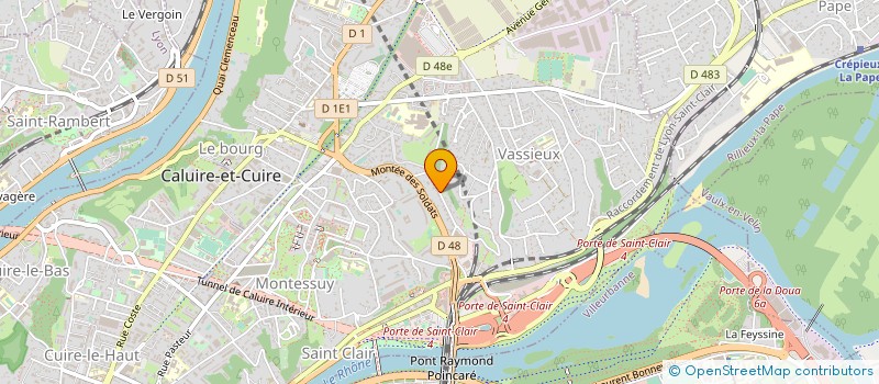 localisation de l'entreprise VIC à CALUIRE-ET-CUIRE