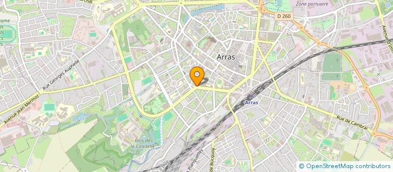 localisation de l'entreprise VIC à ARRAS