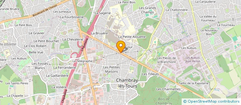 localisation de l'entreprise VIC  CHAMBRAY-LES-TOURS