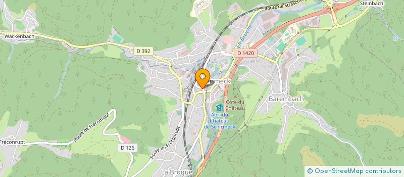 localisation de l'entreprise VIC  LA BROQUE