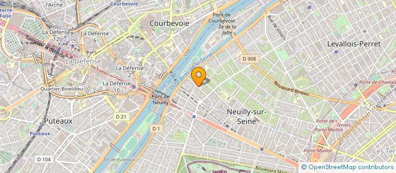 localisation de l'entreprise VIC COM à NEUILLY SUR SEINE