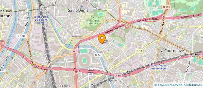 localisation de l'entreprise VIC-DECO-RENOVATION à SAINT-DENIS