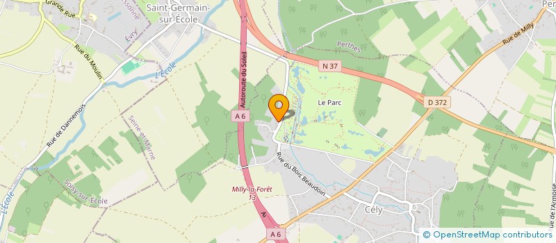 localisation de l'entreprise VIC EXPRESS  CELY