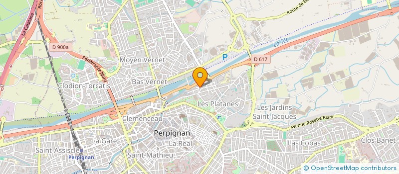 localisation de l'entreprise VIC FAMILY  PERPIGNAN