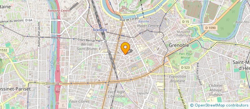 localisation de l'entreprise VIC LA BAJATIERE à GRENOBLE