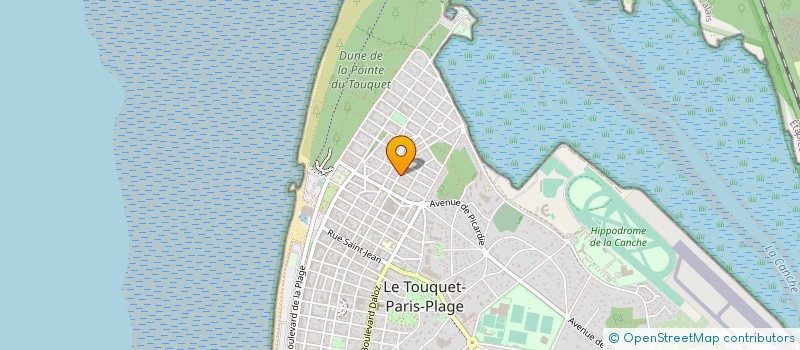 localisation de l'entreprise VIC LOCATIONS à LE TOUQUET-PARIS-PLAGE