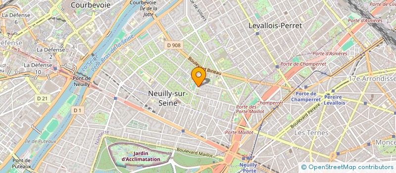 localisation de l'entreprise VIC LOTTE BILL DOU à NEUILLY-SUR-SEINE