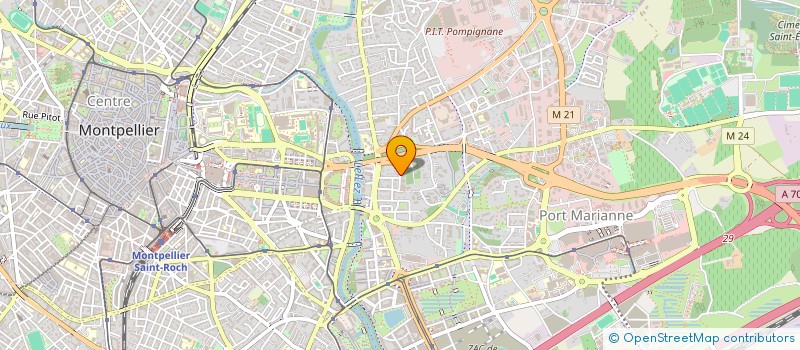 localisation de l'entreprise VIC MENUISERIE CONCEPT à MONTPELLIER