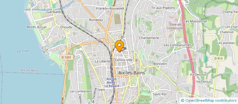 localisation de l'entreprise VIC NETTOYAGE à AIX-LES-BAINS