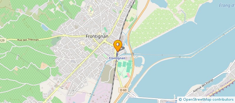 localisation de l'entreprise VIC PETANQUE à FRONTIGNAN