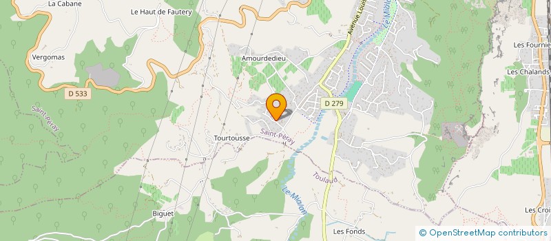 localisation de l'entreprise VIC SERVICES  SAINT-PERAY