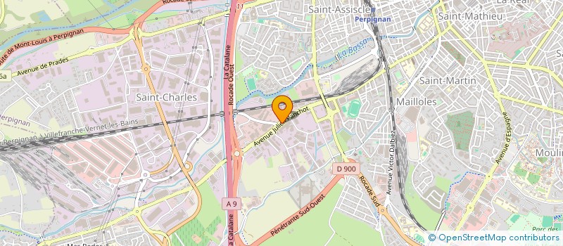 localisation de l'entreprise VICA  PERPIGNAN