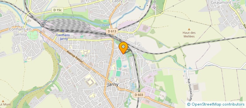 localisation de l'entreprise VICA  JARNY