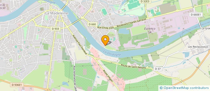 localisation de l'entreprise VICA PROTECTION à BERGERAC